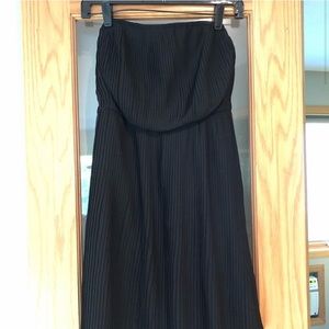 Zara Black Strapless Mini Dress